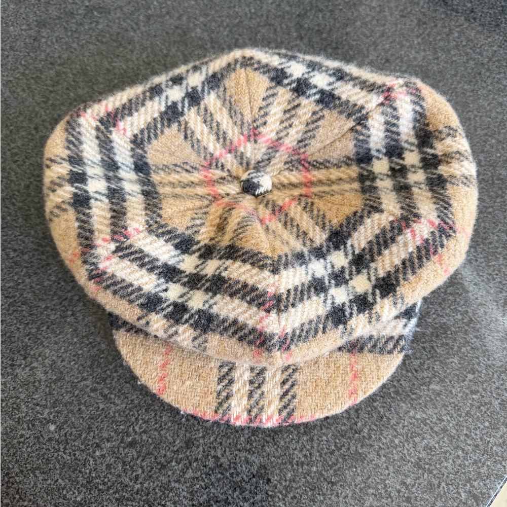 Burberry Black and Tan Cap